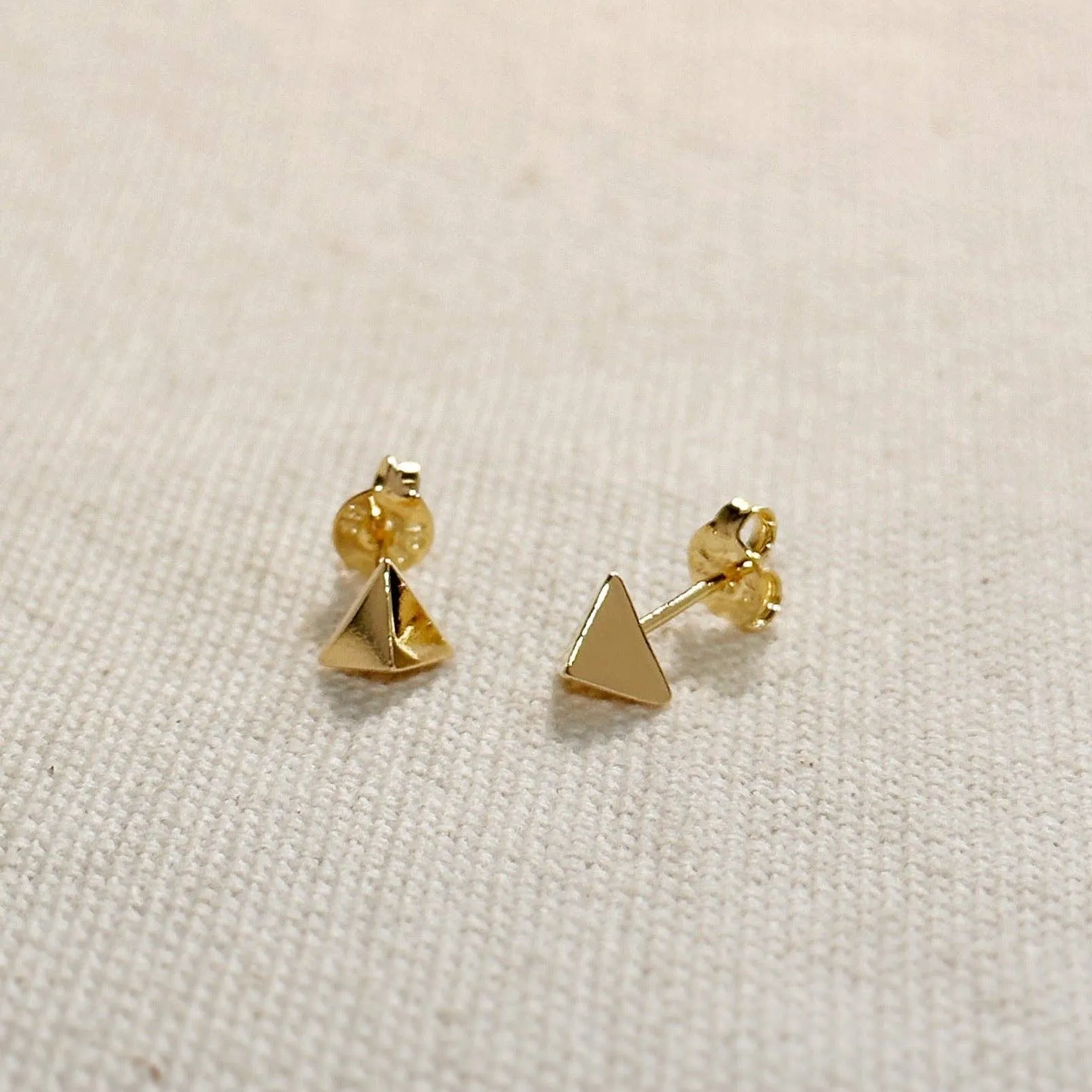 Mini Triangle Earring
