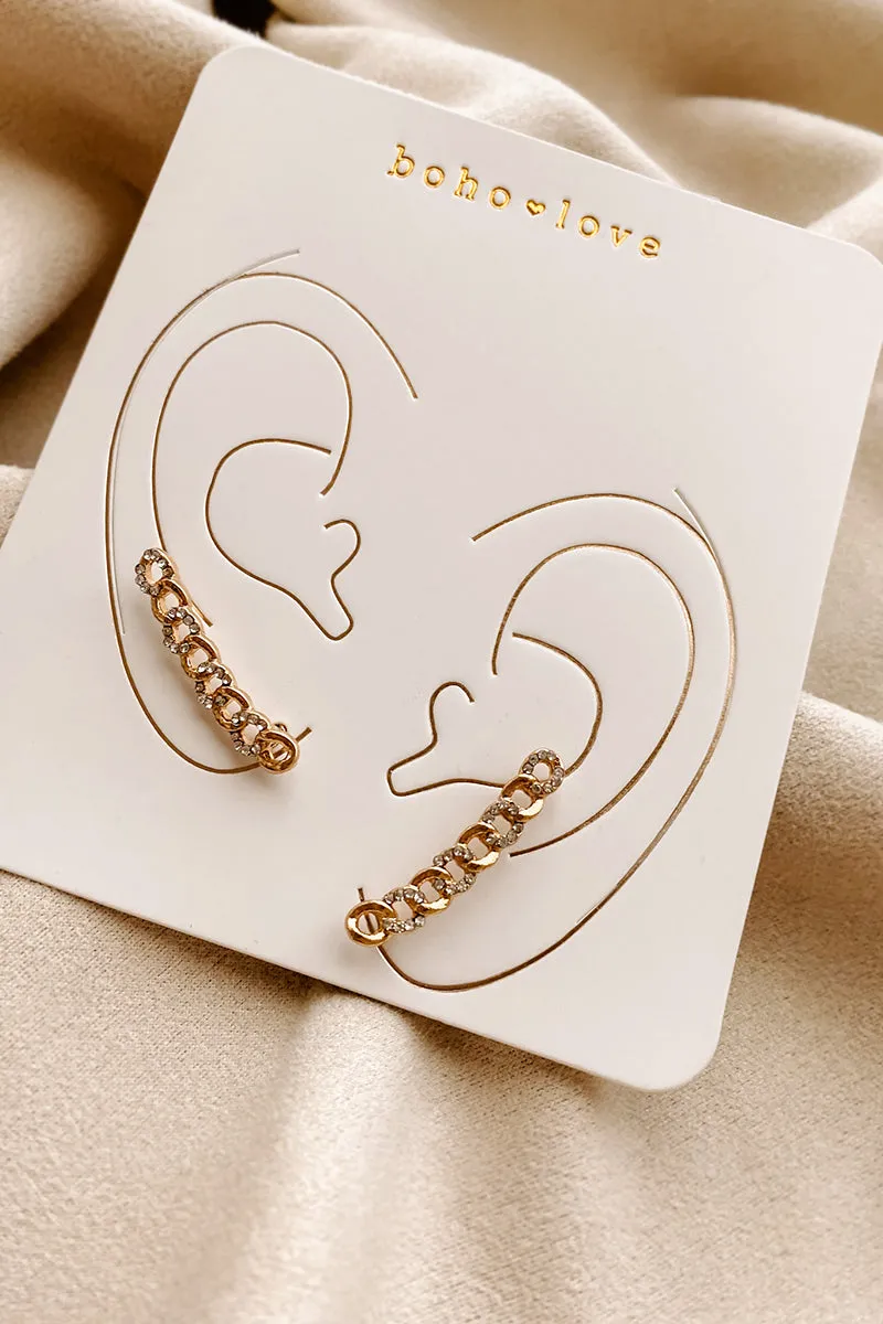 Minimal Effort Ear Climber (Gold)