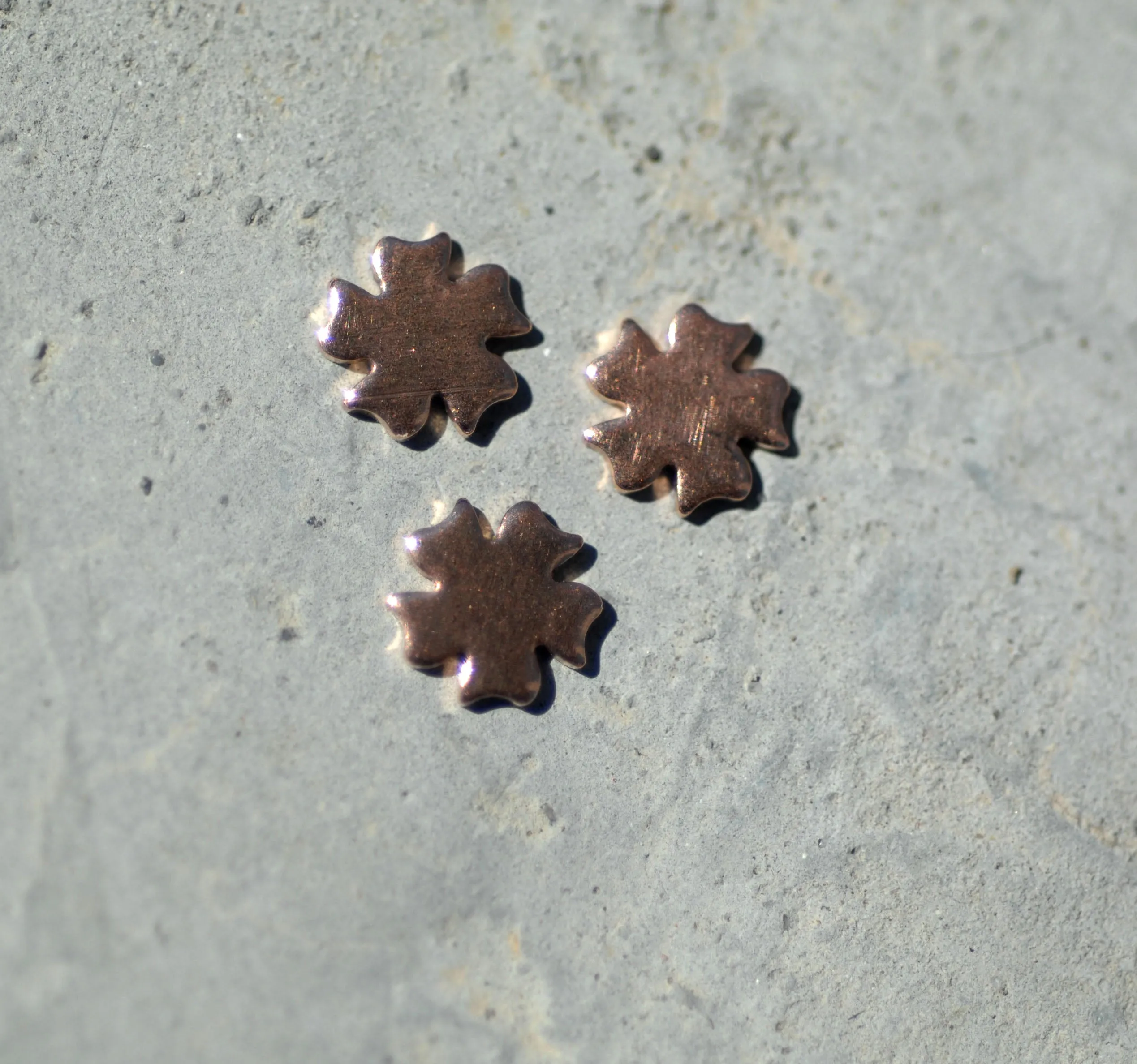 Most Tiny Metal Hibiscus Flower Mini Blanks