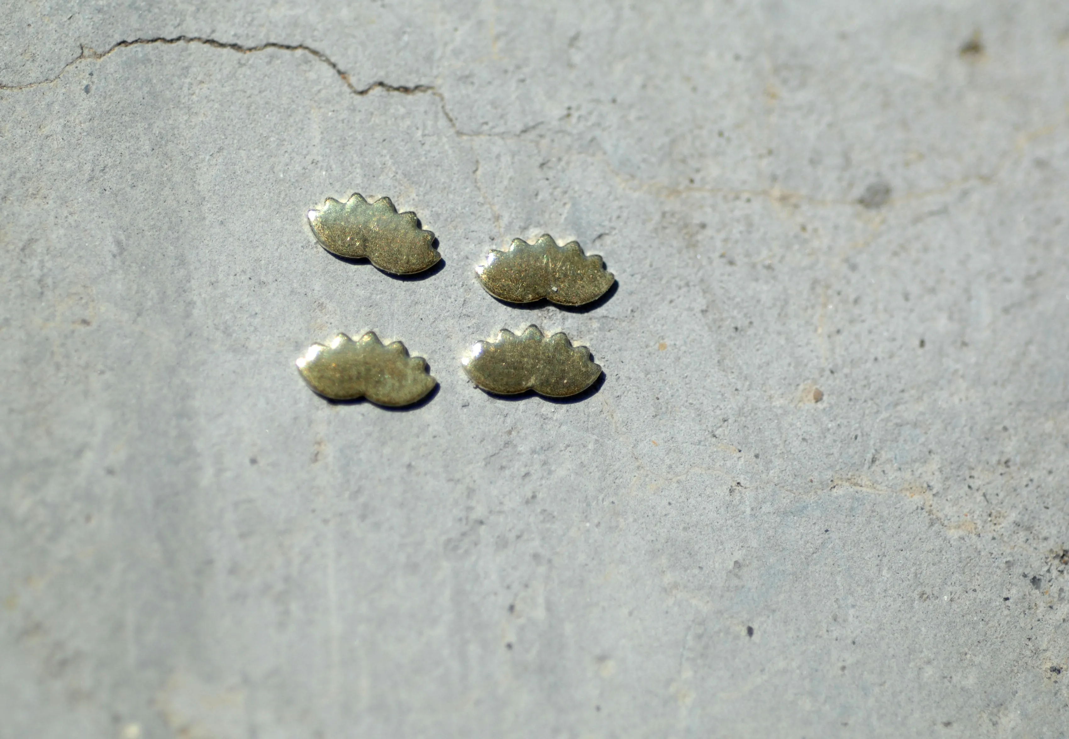 Most Tiny Metal Lotus Bloom Mini Blanks