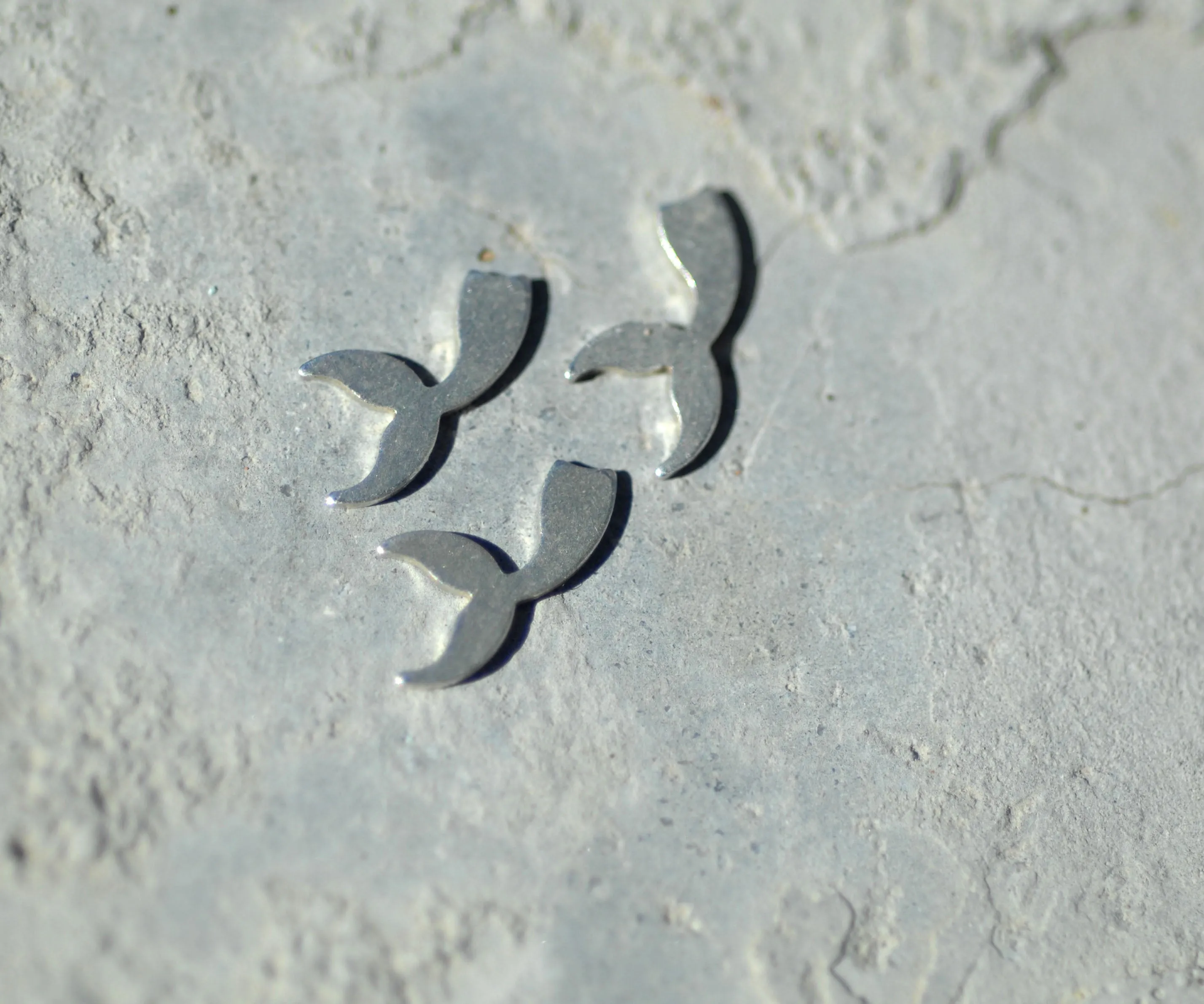 Most Tiny Metal Mermaid Tail Mini Blanks