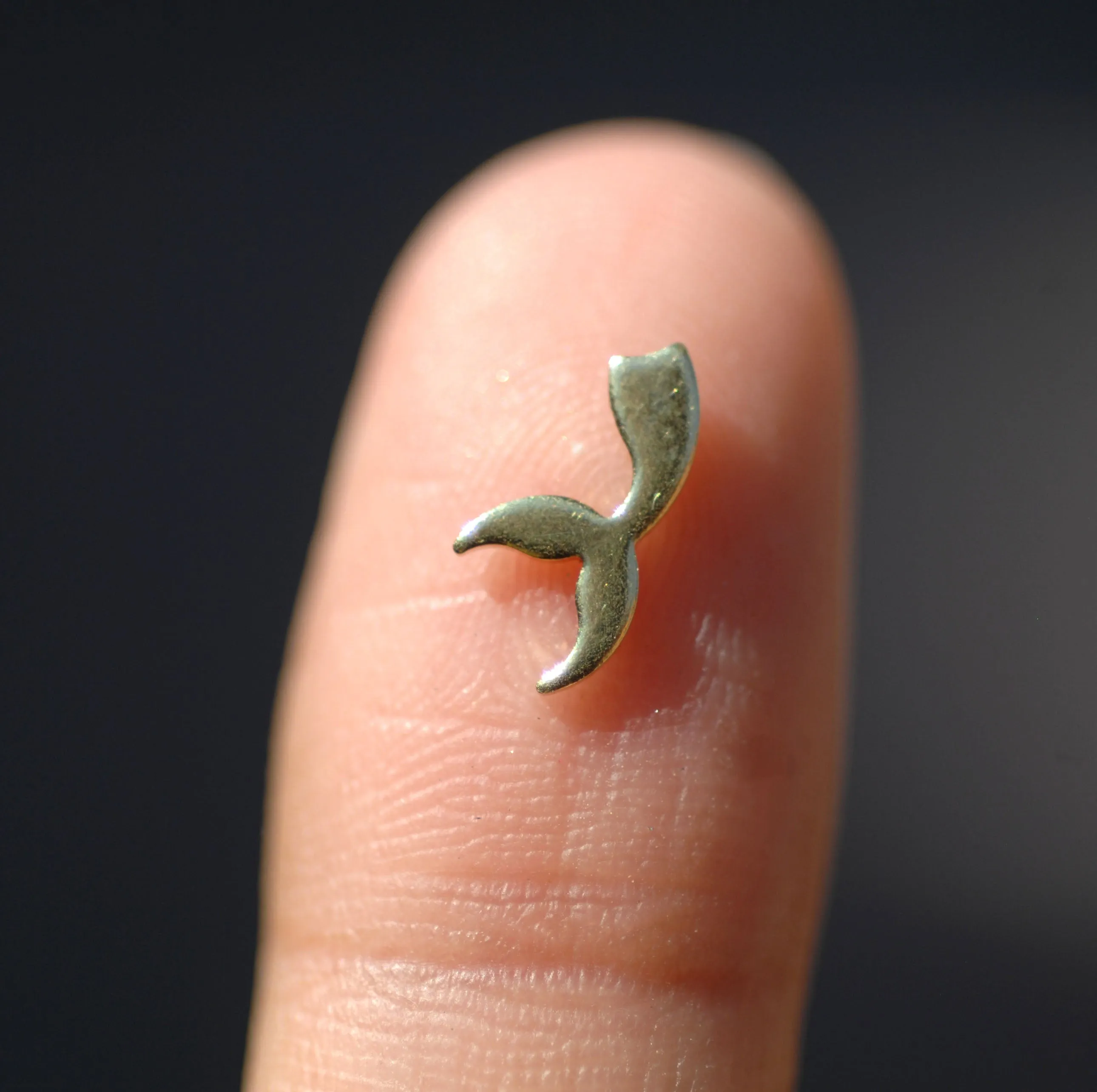 Most Tiny Metal Mermaid Tail Mini Blanks