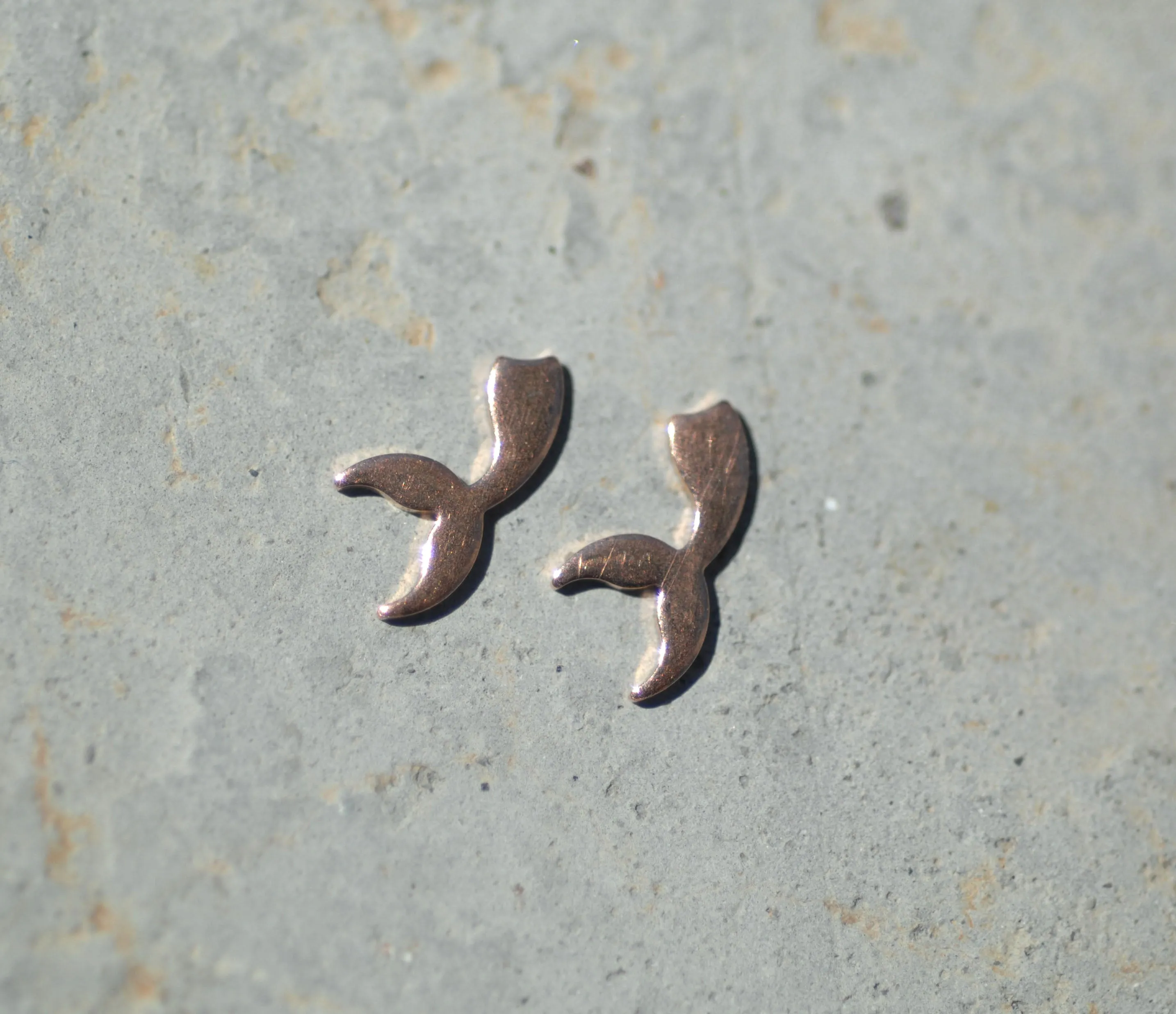 Most Tiny Metal Mermaid Tail Mini Blanks