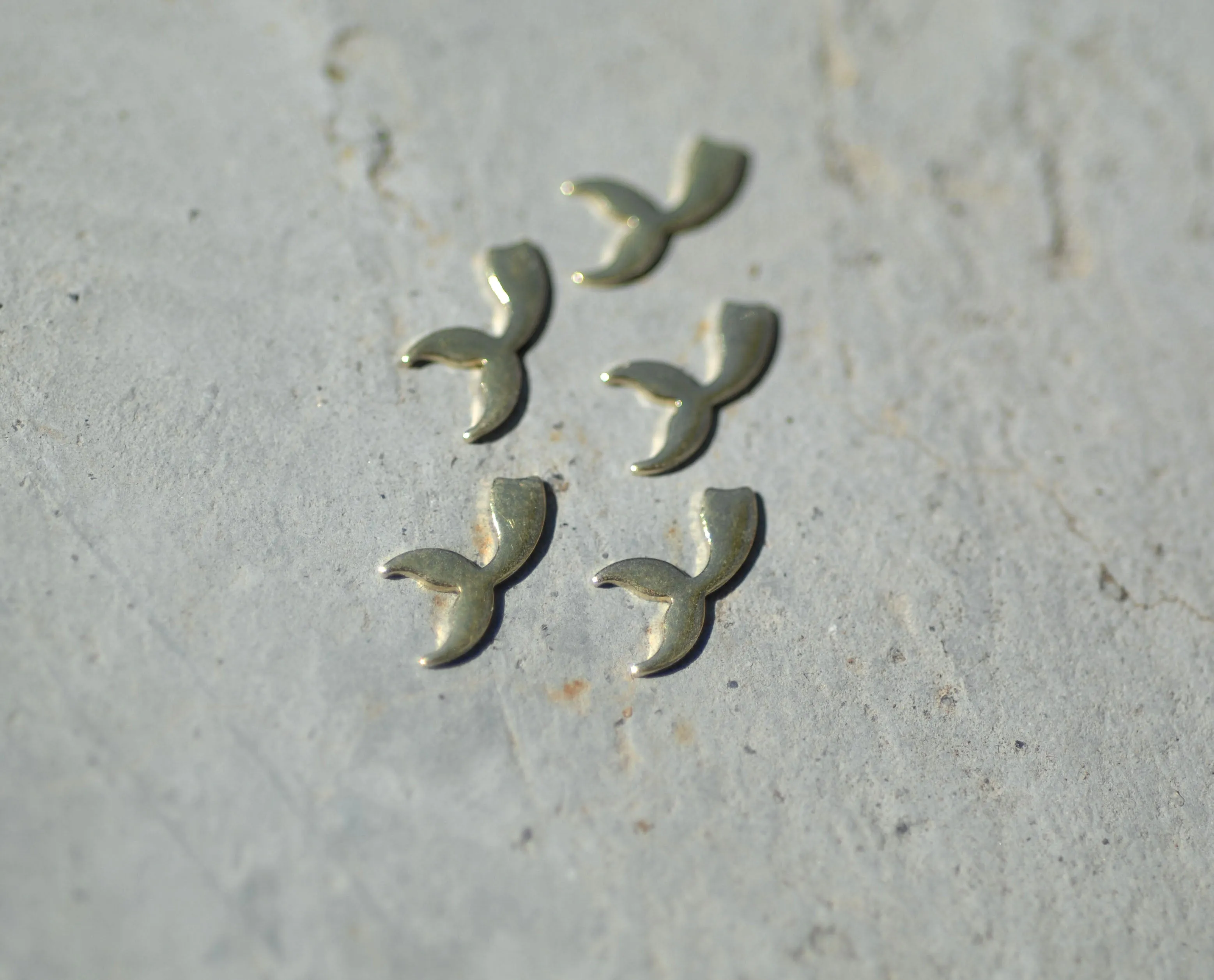 Most Tiny Metal Mermaid Tail Mini Blanks
