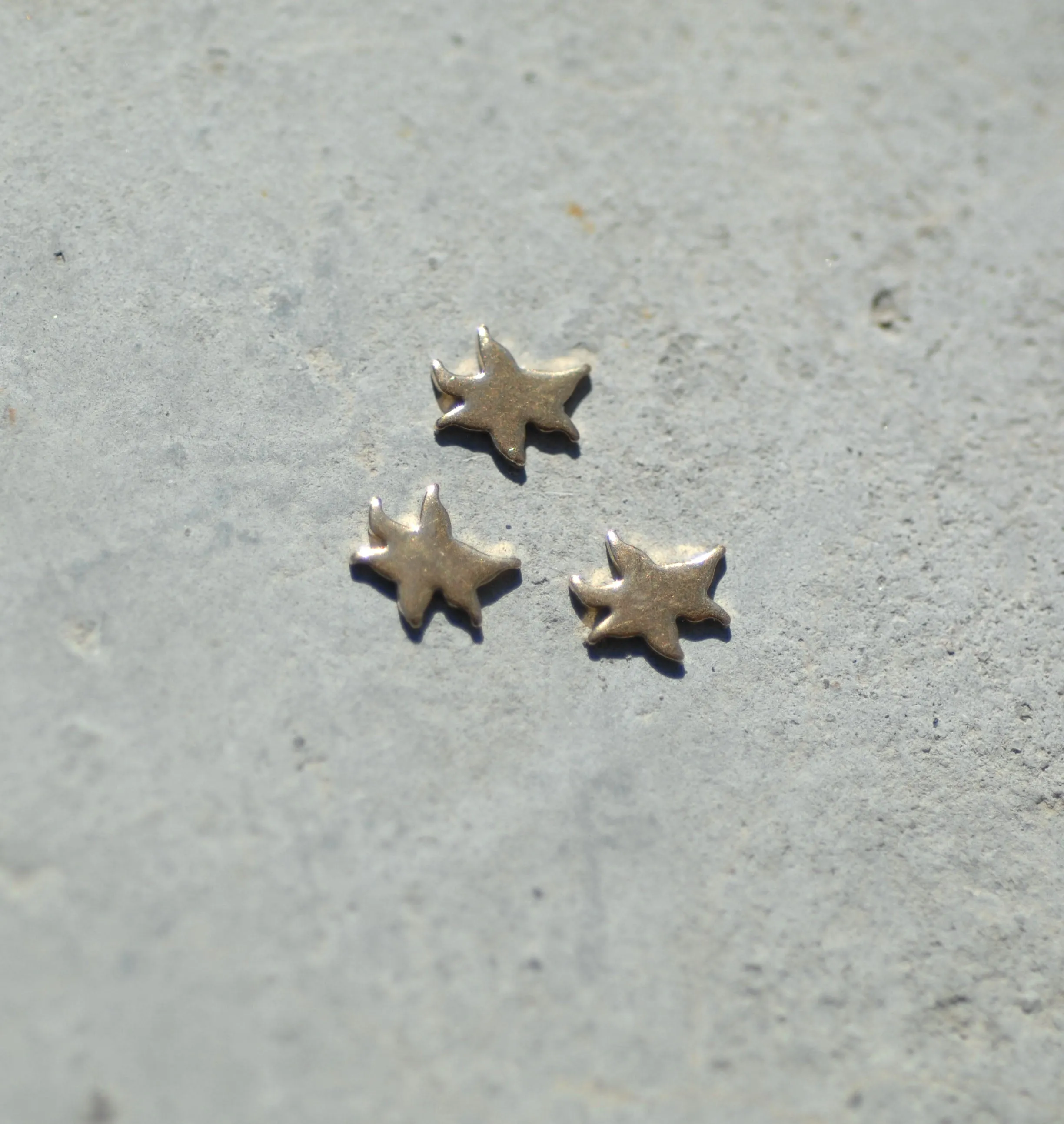 Most Tiny Metal Organic Lily Flower Mini Blanks