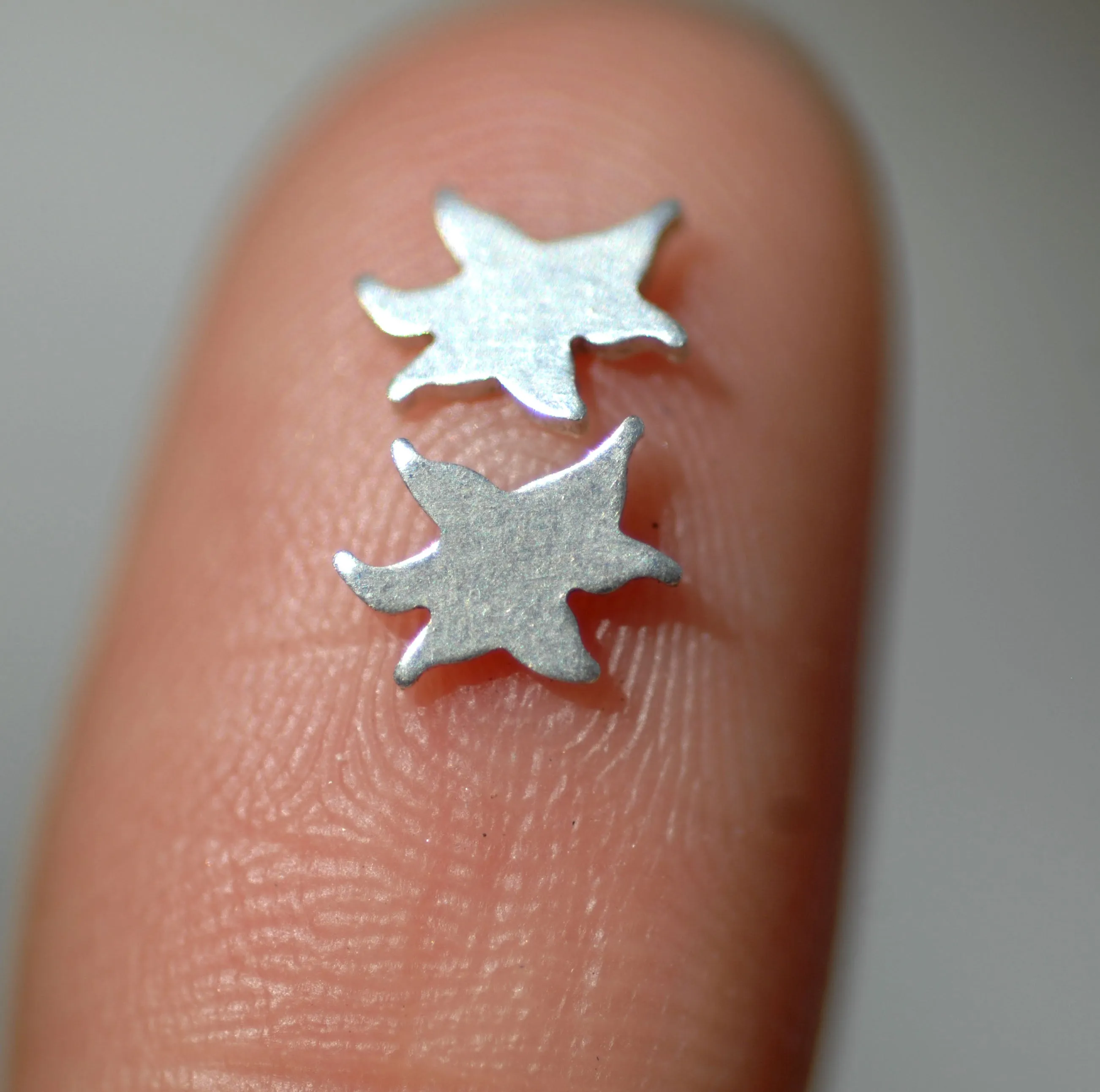 Most Tiny Metal Organic Lily Flower Mini Blanks