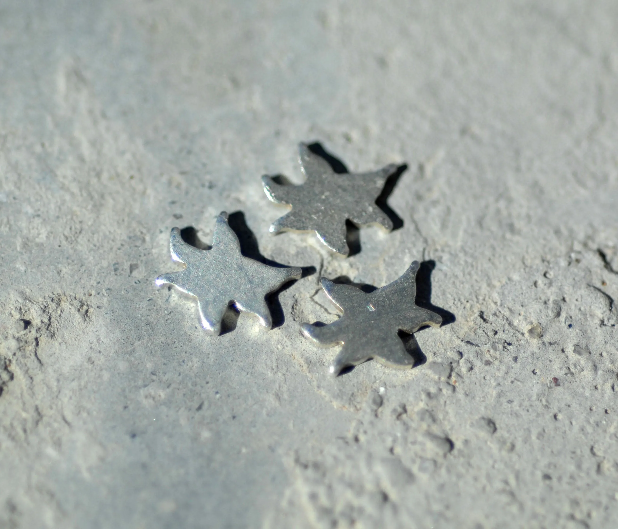 Most Tiny Metal Organic Lily Flower Mini Blanks