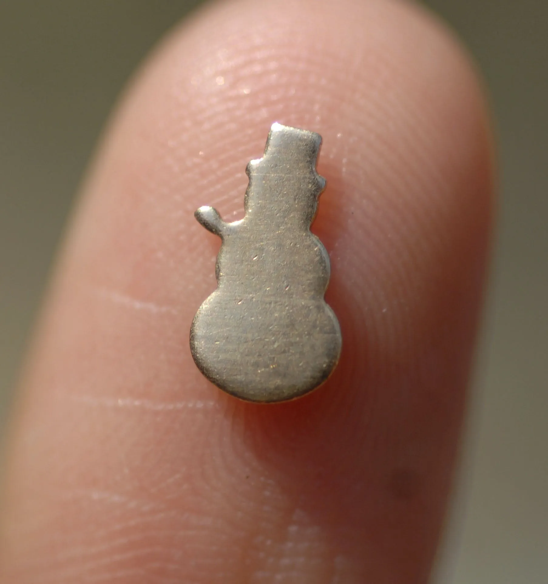 Most Tiny Metal Snowman Mini Blanks