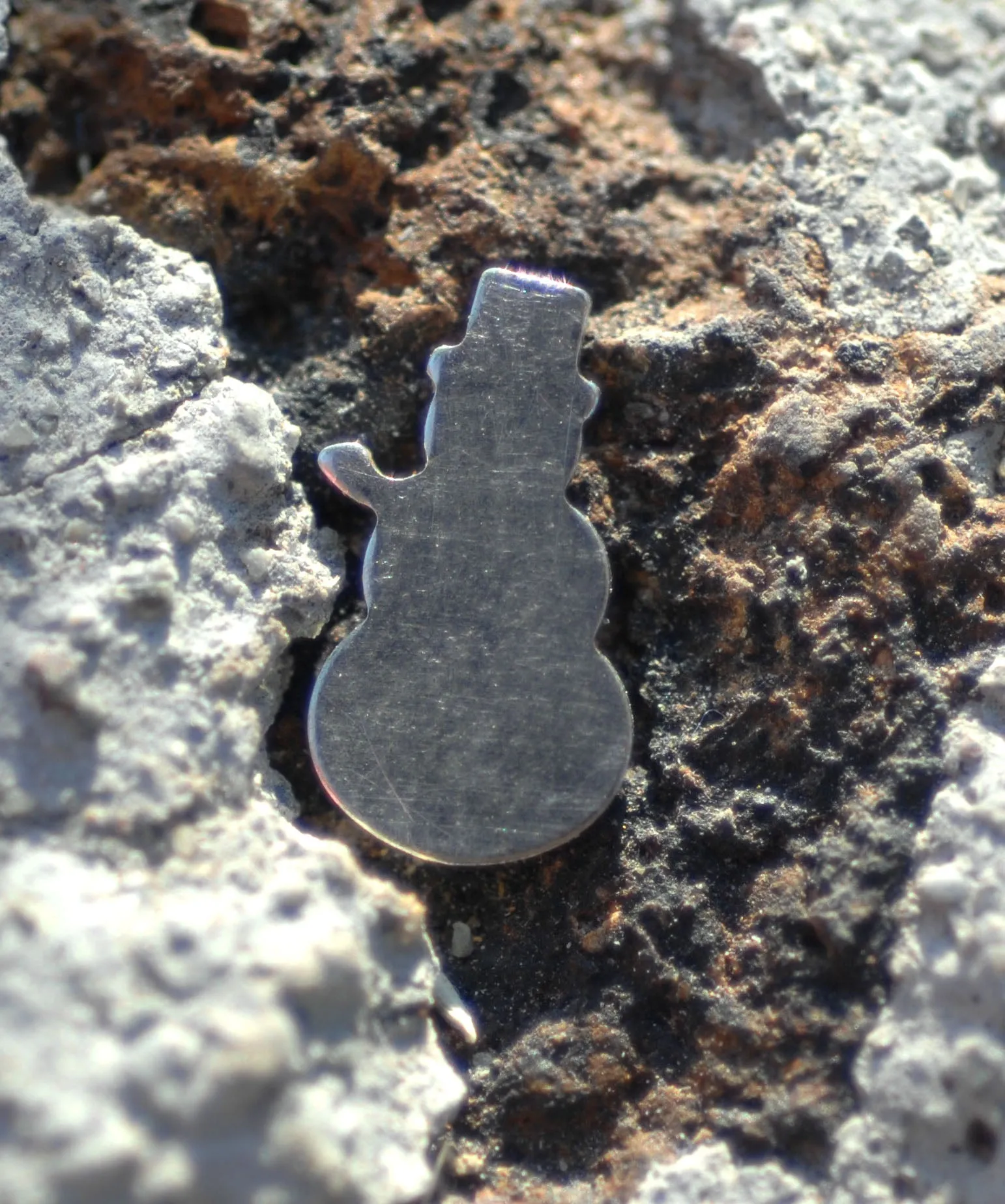 Most Tiny Metal Snowman Mini Blanks