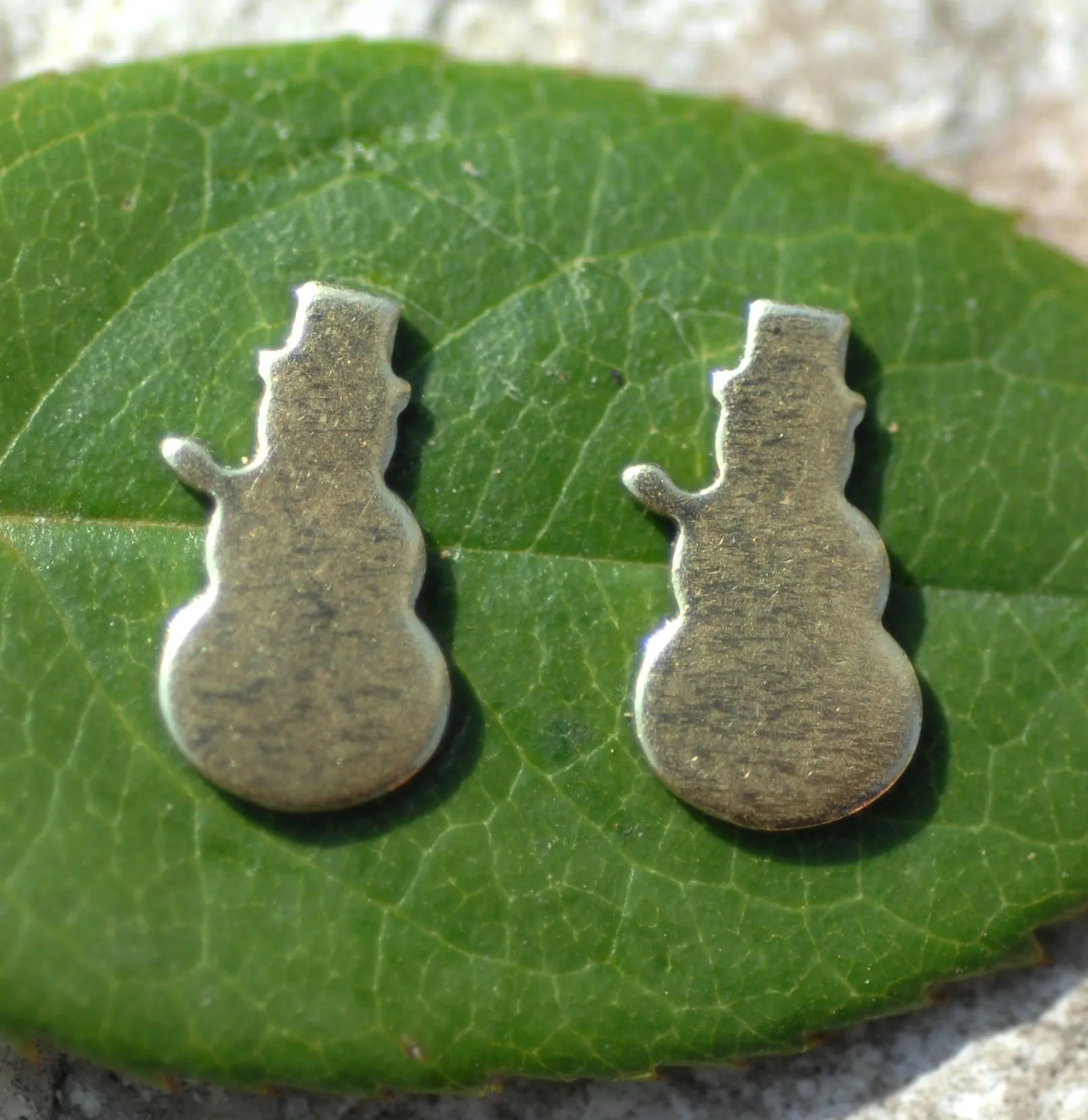 Most Tiny Metal Snowman Mini Blanks