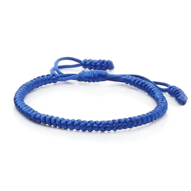 Multicolor Lucky Knots Rope Bracelets for Men & Women