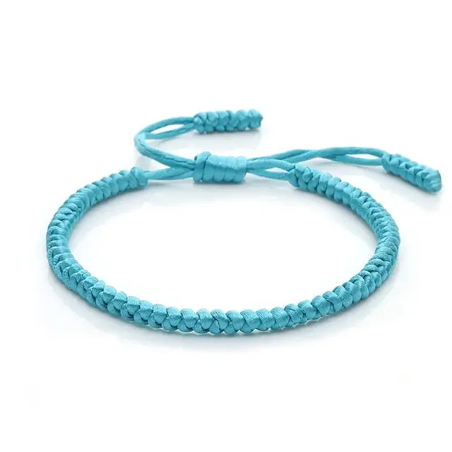 Multicolor Lucky Knots Rope Bracelets for Men & Women