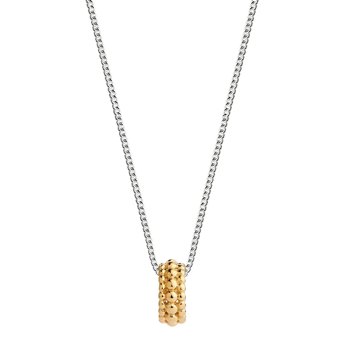 Najo N6837 Chia Two-Tone Necklace - Silver   Gold