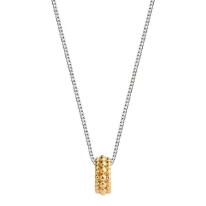 Najo N6837 Chia Two-Tone Necklace - Silver   Gold