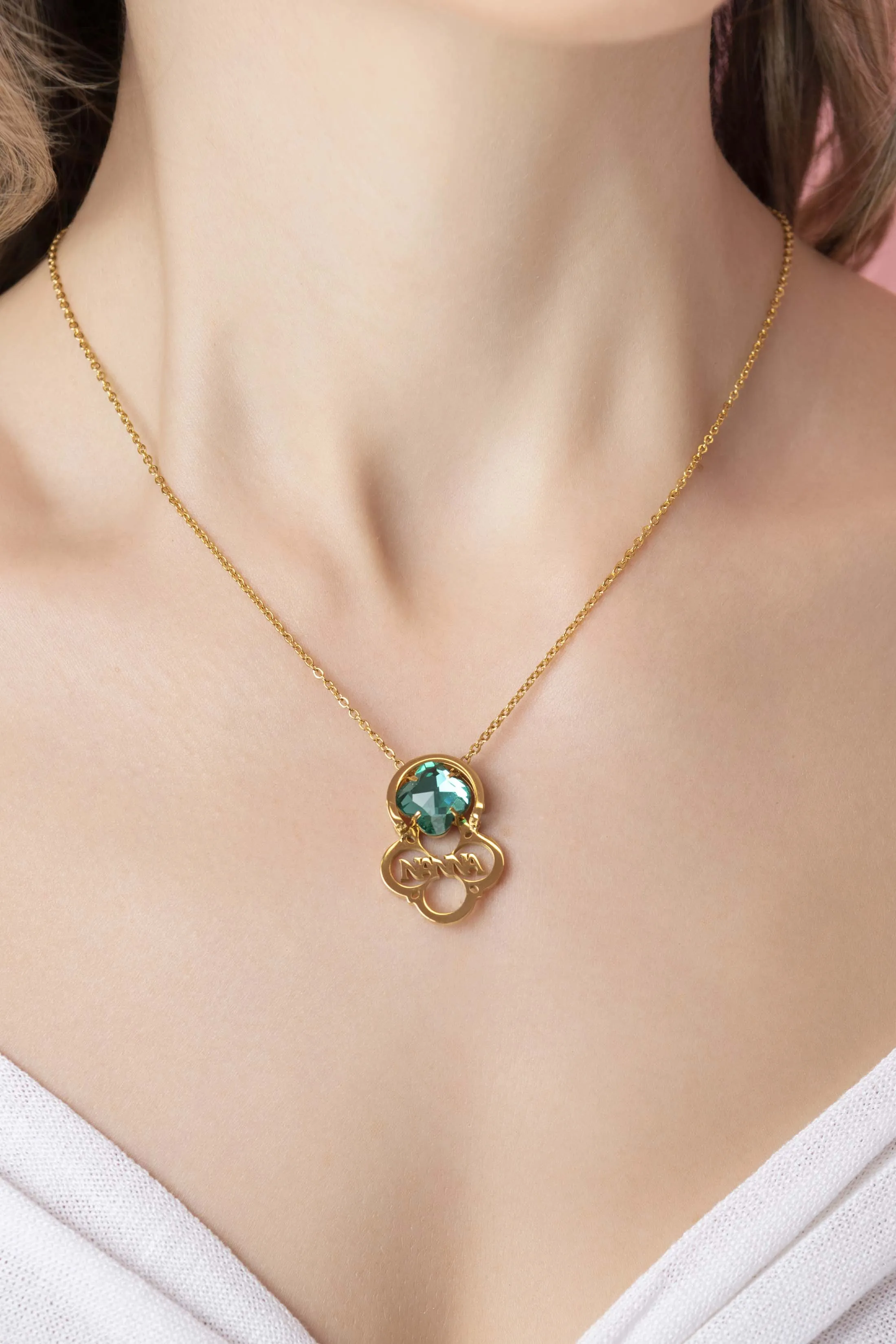 Nanna Stackable Birthstone Pendant