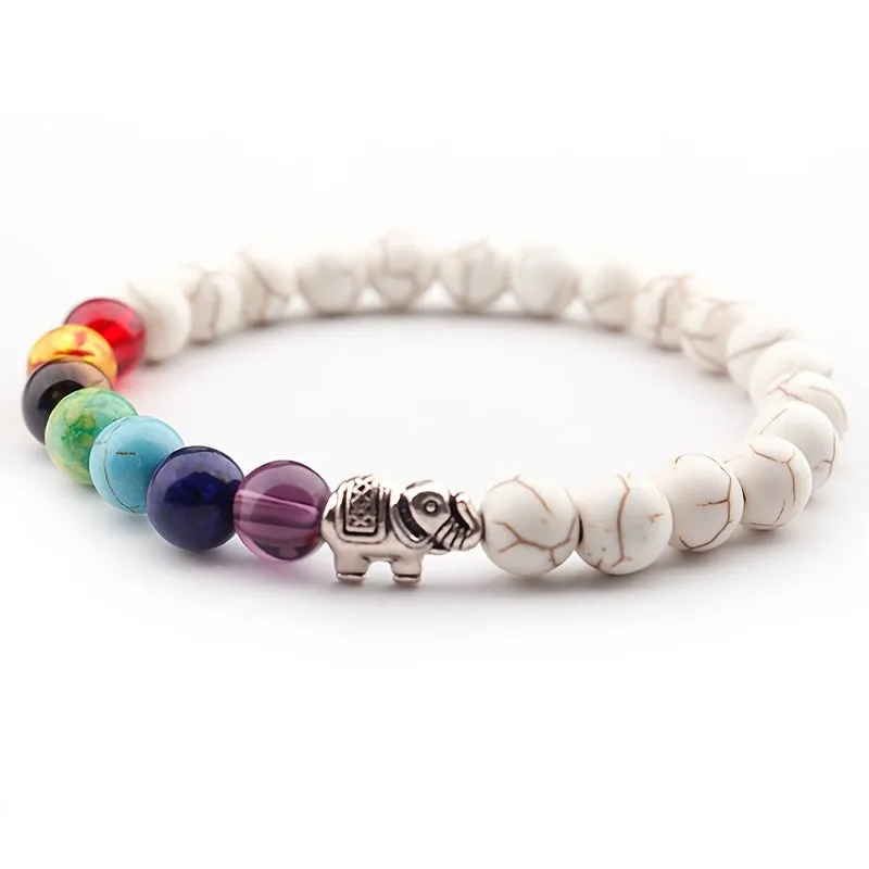 Natural Stone Volcanic Stone Braided Bracelet