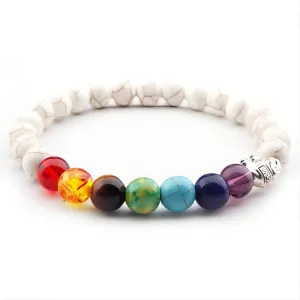 Natural Stone Volcanic Stone Braided Bracelet