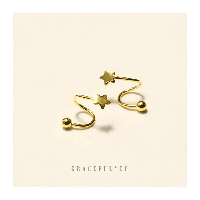 NEW Starley Ear Climber Earrings - 2pc, Gold