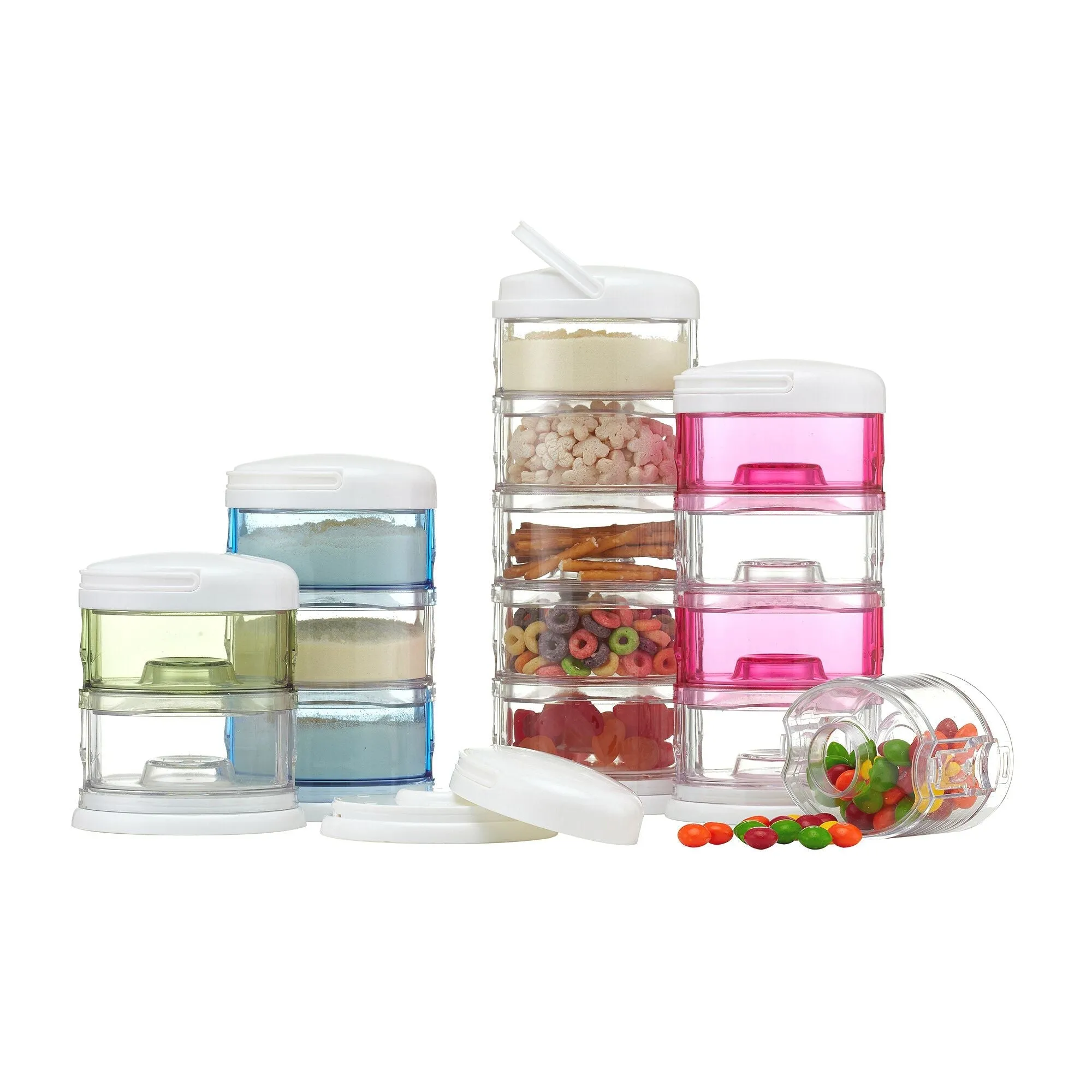 Packin' SMART Stackables 5 Tier Essentials - Blue