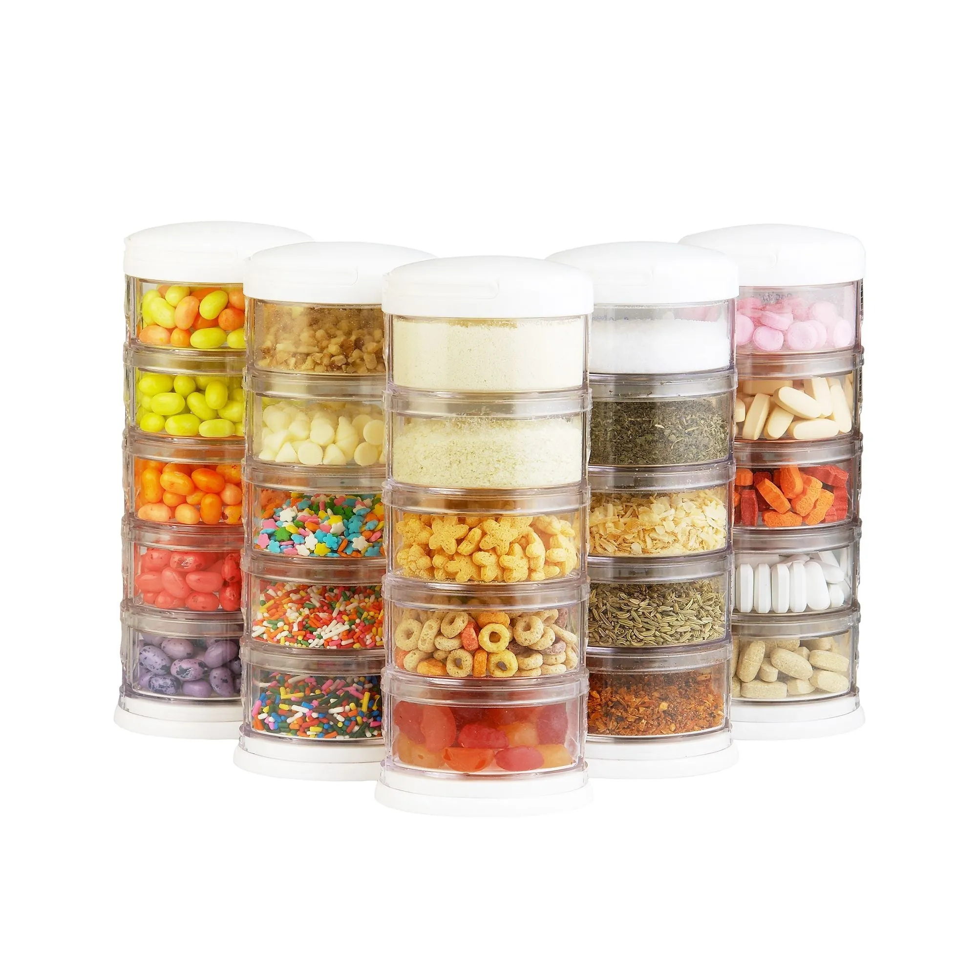 Packin' SMART Stackables 5 Tier Essentials - Blue