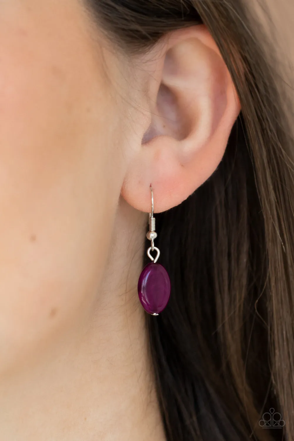 Paparazzi Lay Down Your CHARMS - Purple Necklace