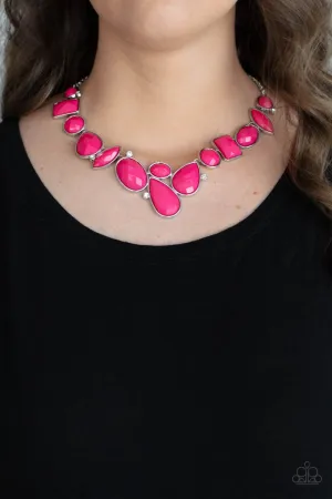 Paparazzi Mystical Mirage Pink Necklace