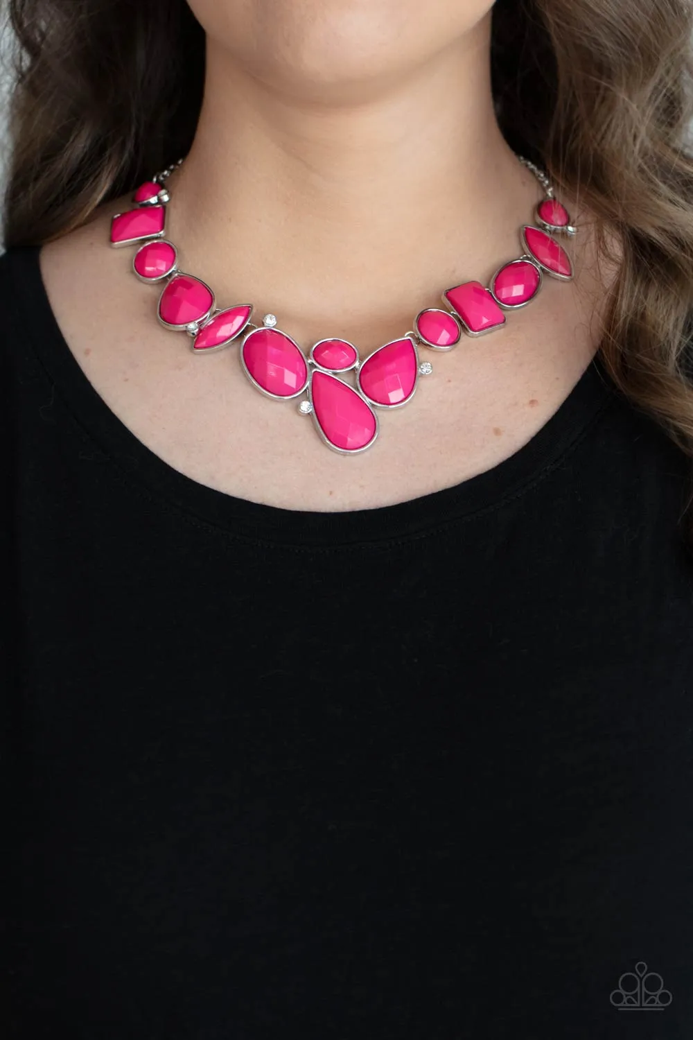 Paparazzi Mystical Mirage Pink Necklace