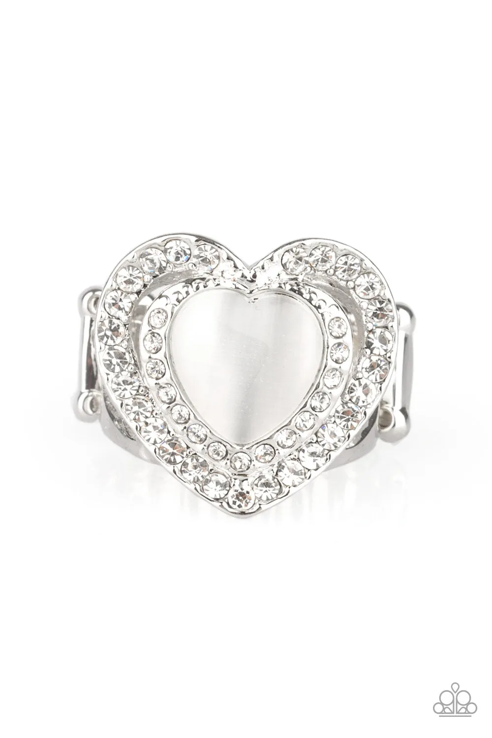 Paparazzi - What The Heart Wants - White Ring