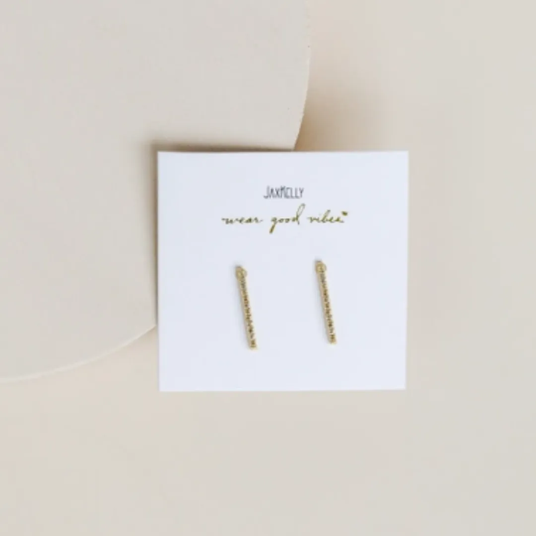 Pavé Ear Climbers