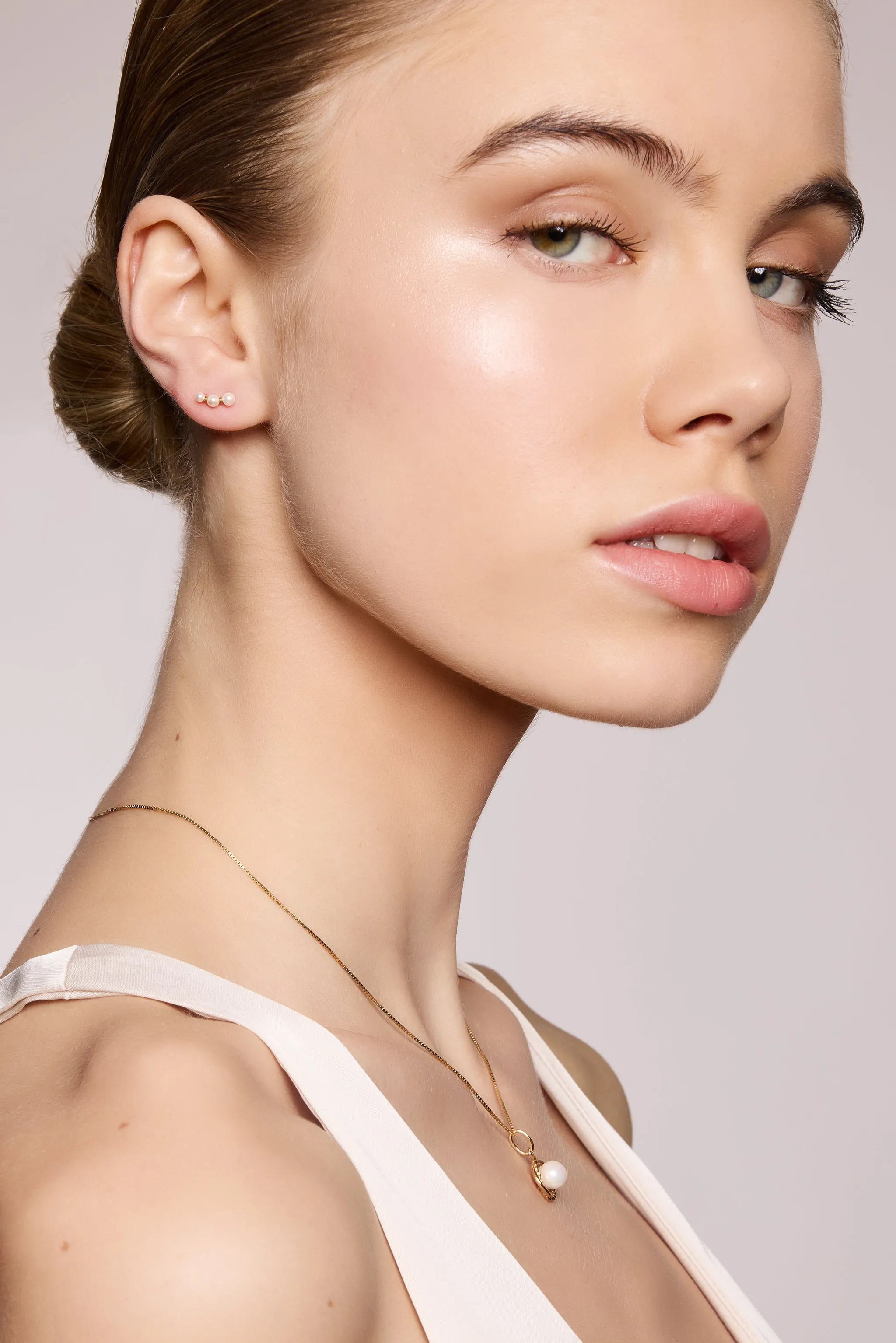 Pearl Essence Gold Vermeil Climber