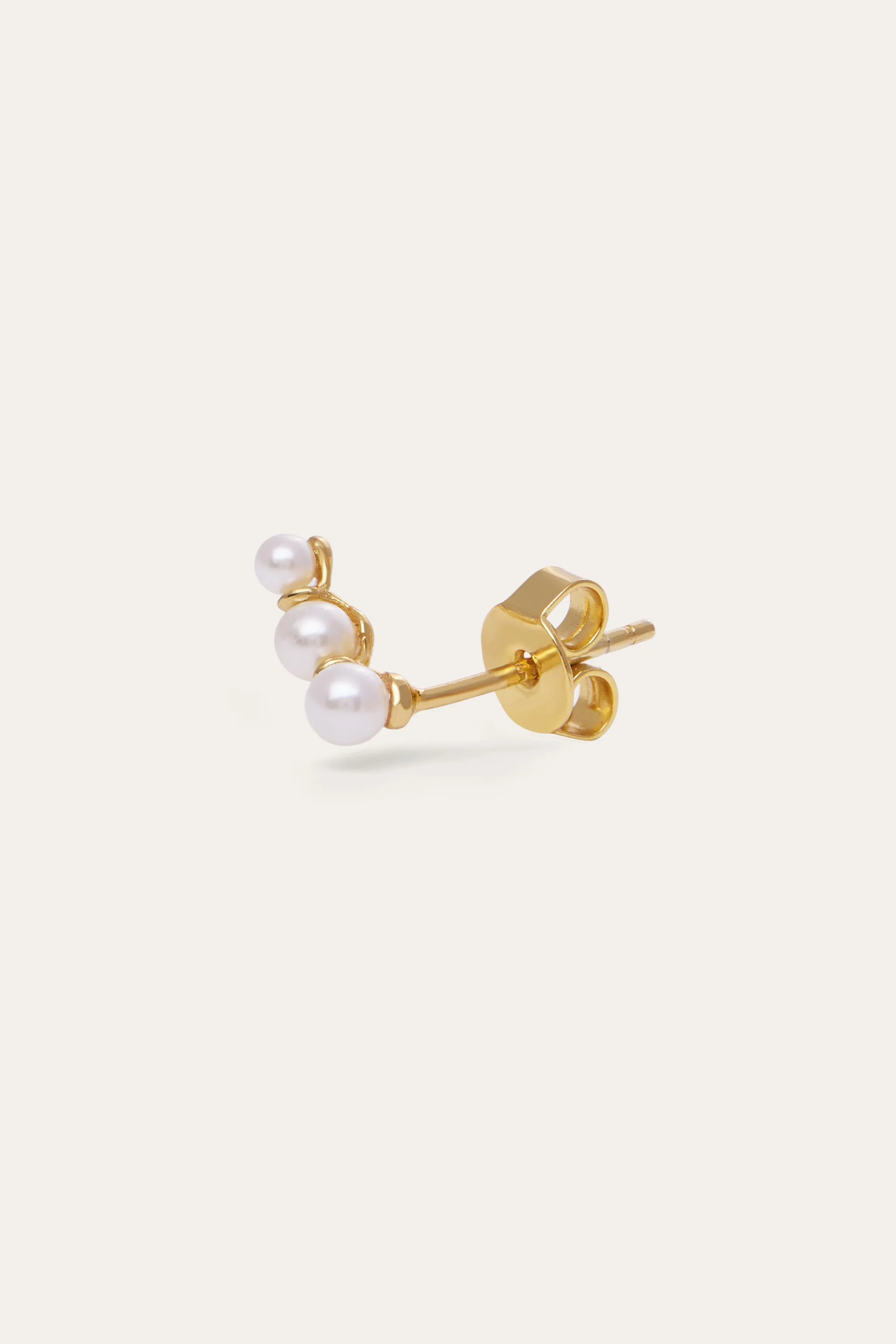 Pearl Essence Gold Vermeil Climber