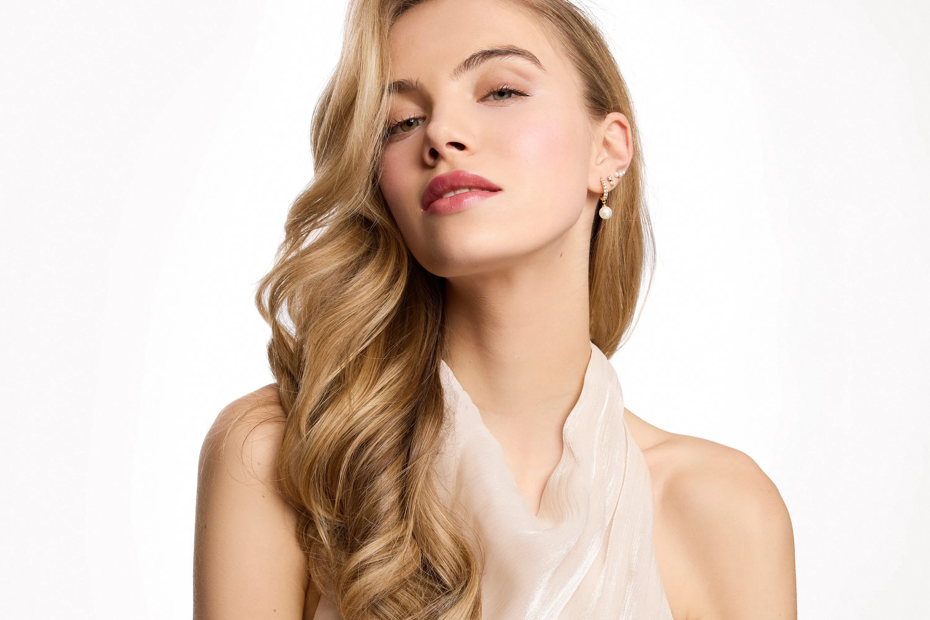 Pearl Essence Gold Vermeil Climber