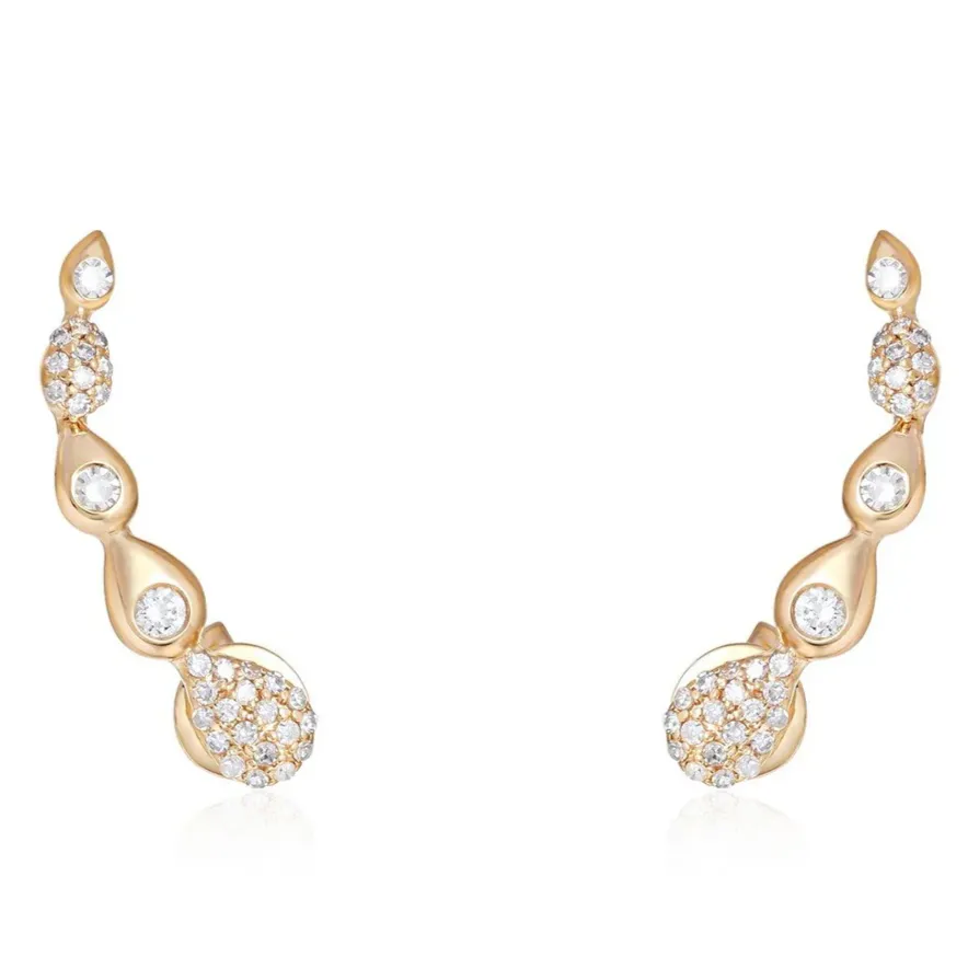 PERI EAR CLIMBER EARRINGS
