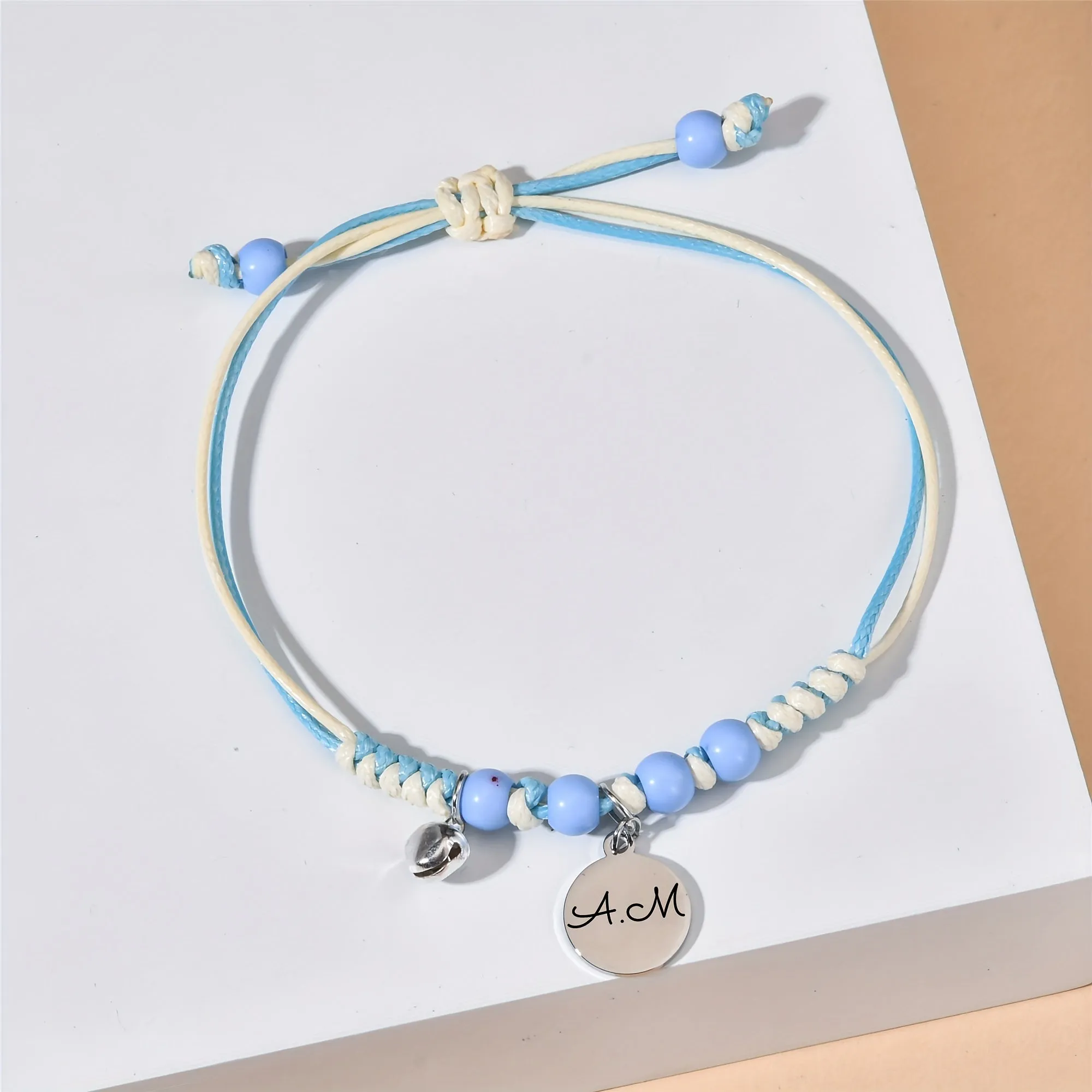 Personalized Braided Bracelets for Friends