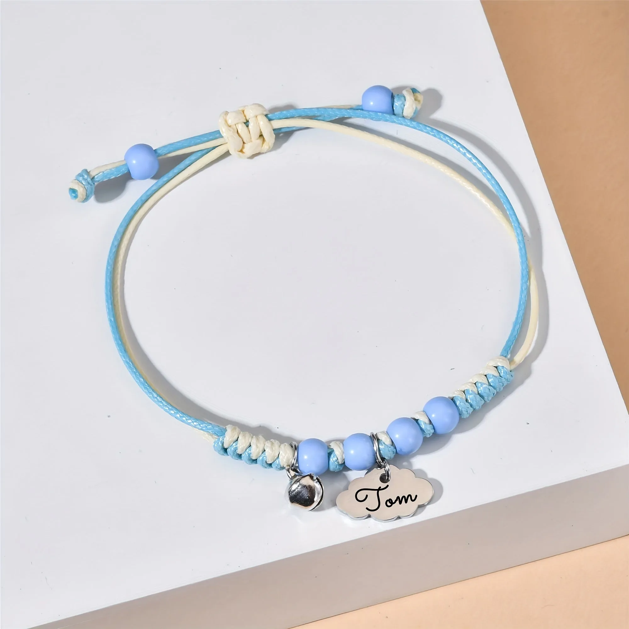 Personalized Braided Bracelets for Friends