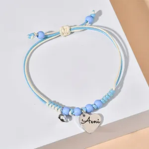 Personalized Braided Bracelets for Friends