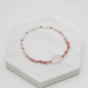 Pia Bracelet - Dusky Rose