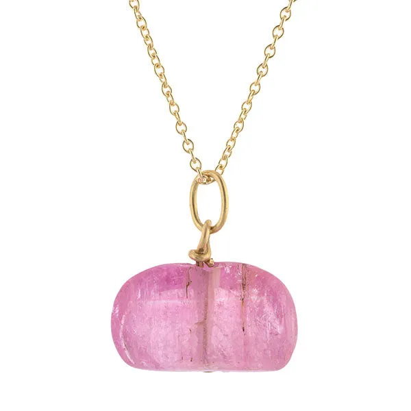 Pink Tourmaline Charm