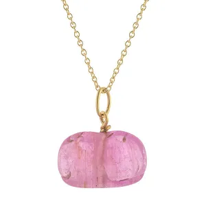 Pink Tourmaline Charm