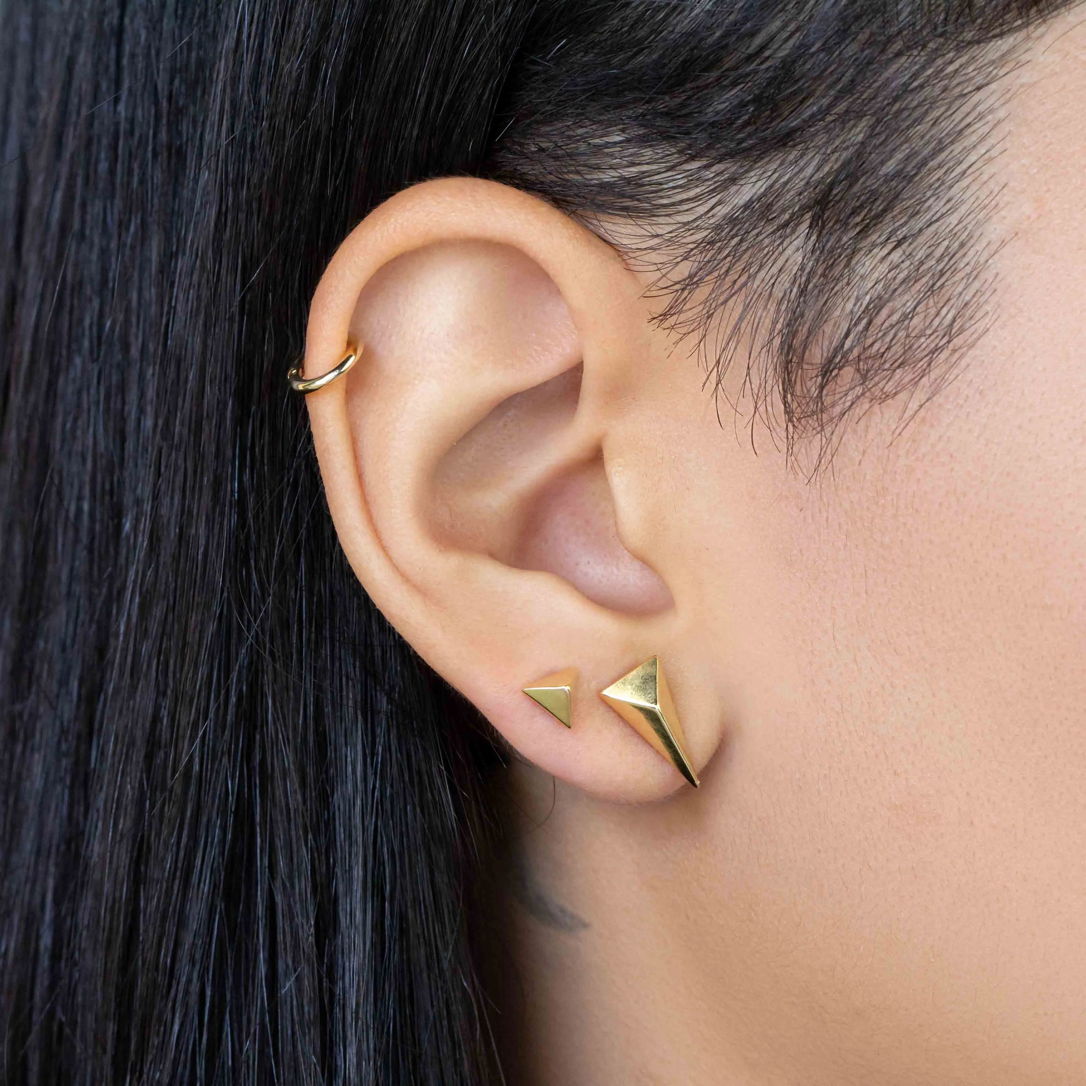Pointed Triangle Earring