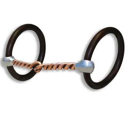 Professional’s Choice Bob Avila Copper Twisted Mouth Snaffle Bit