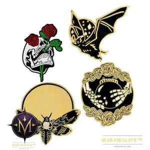 PUNK METAL BROOCHES