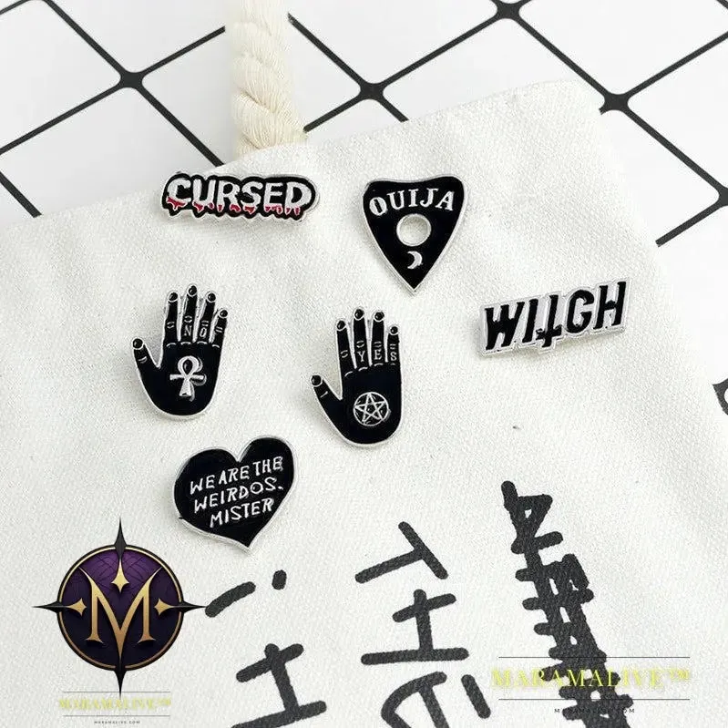 PUNK METAL BROOCHES