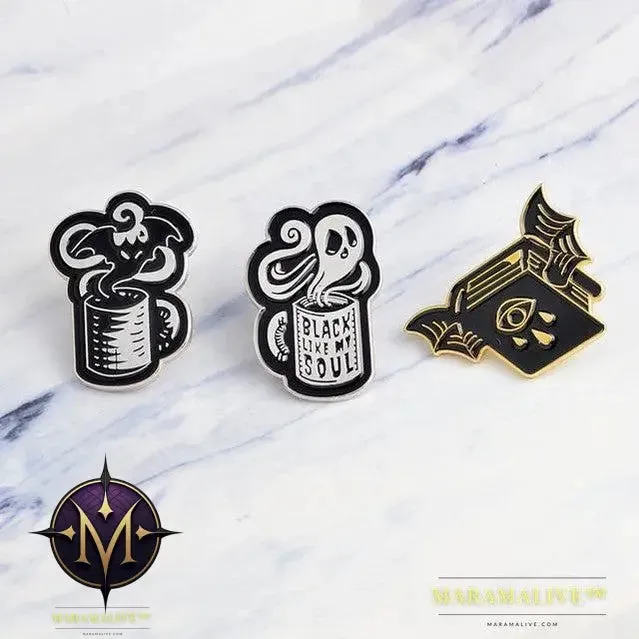 PUNK METAL BROOCHES