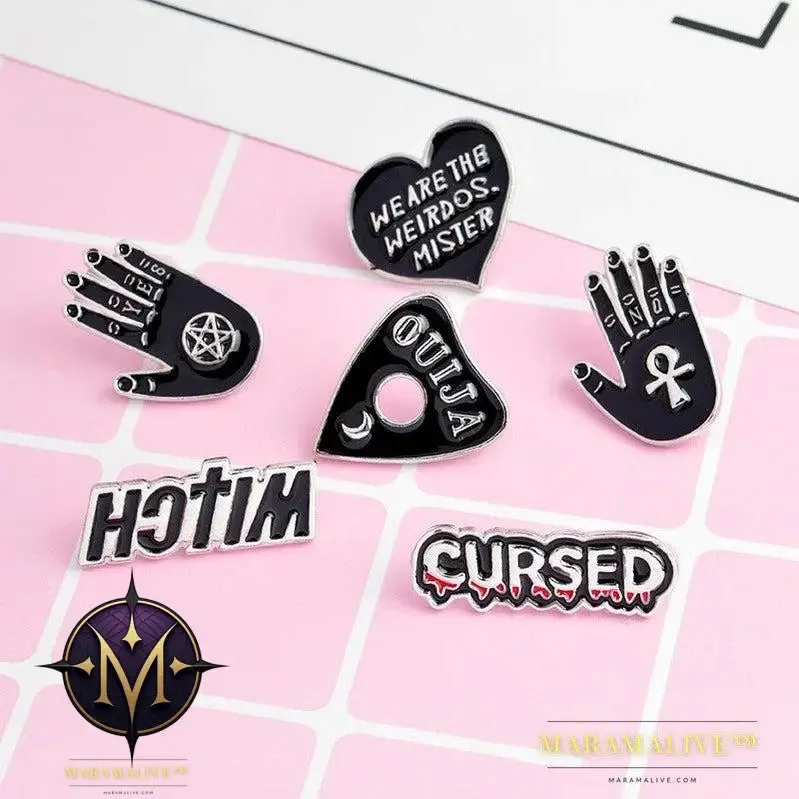 PUNK METAL BROOCHES
