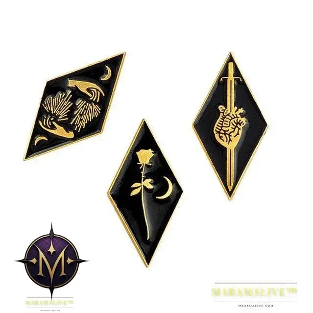 PUNK METAL BROOCHES