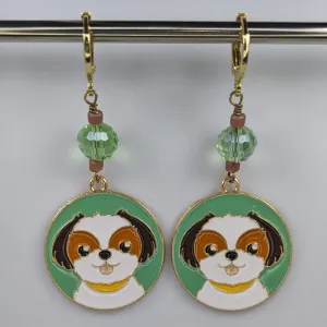 Puppy Pics Markers & Earrings