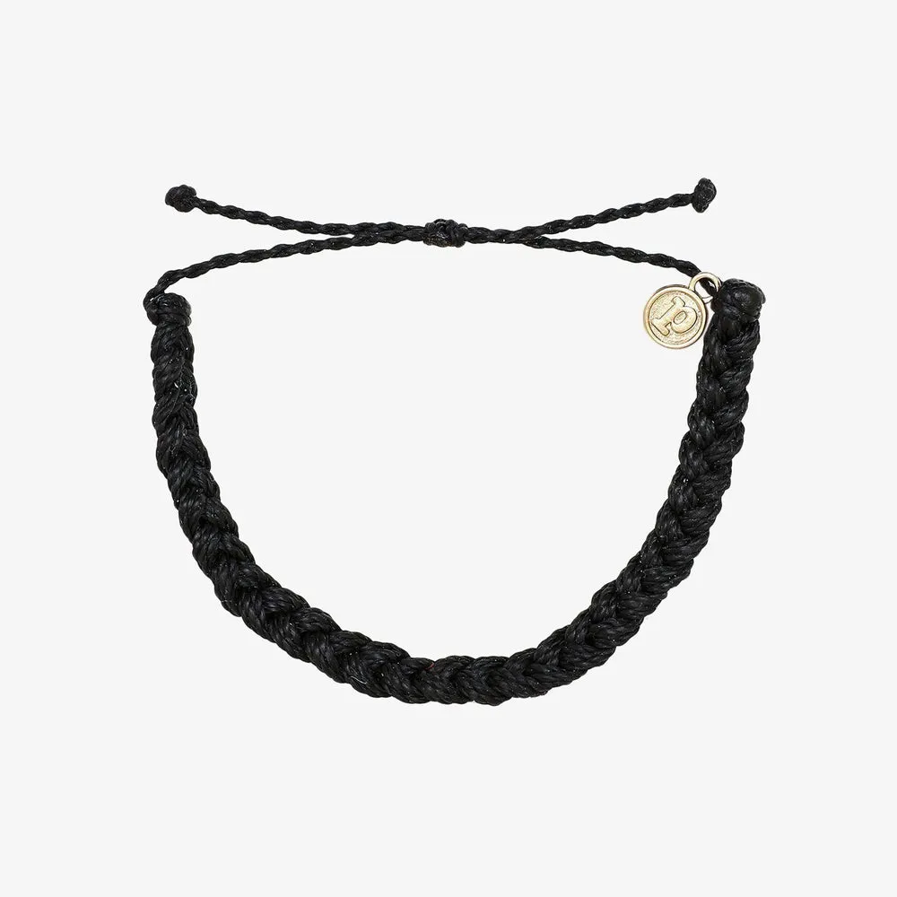 Pura Vida Solid Braided Bracelet