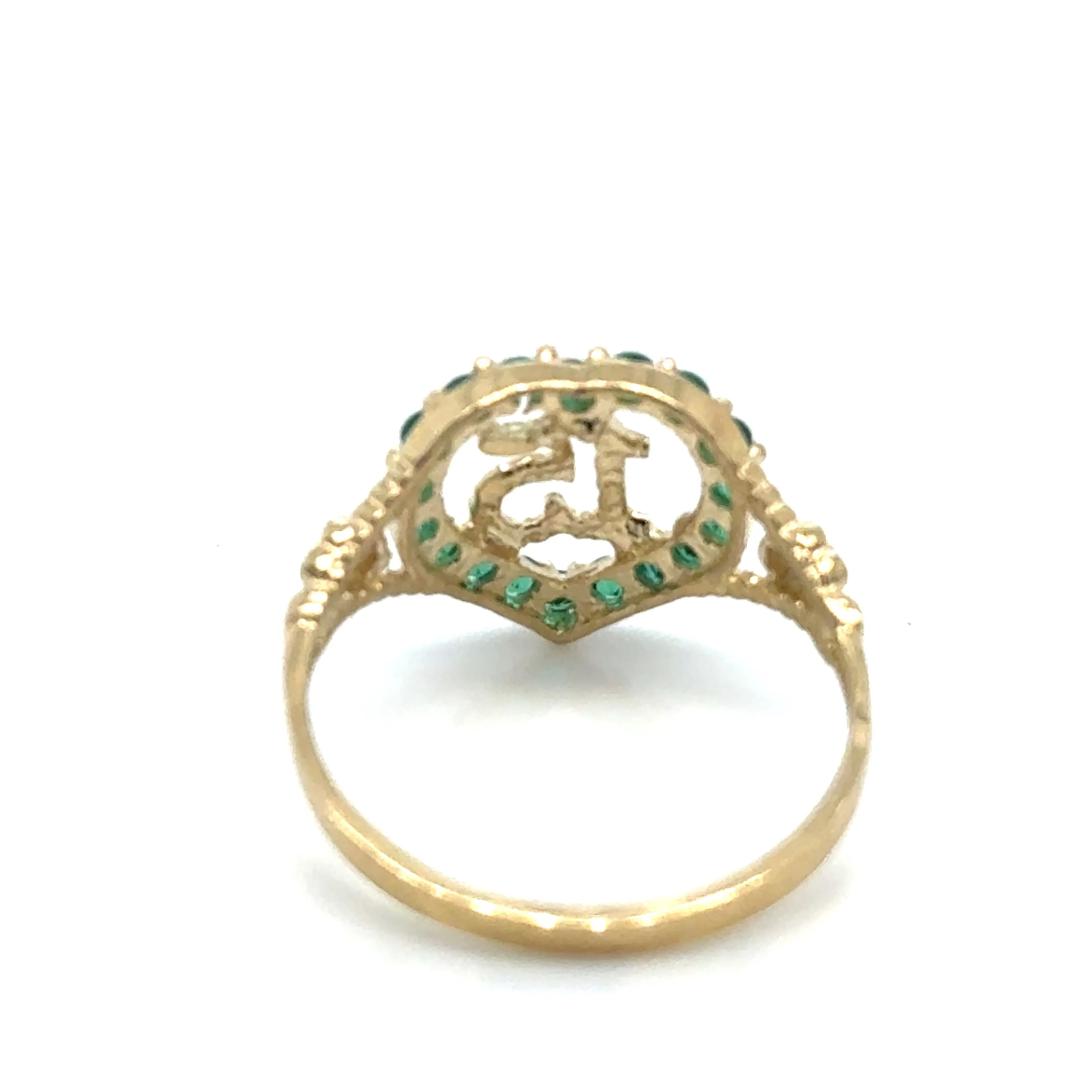 Quinceañera Heart Ring - 78552