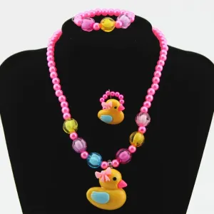 Raver Duck Candycore Jewelry Set